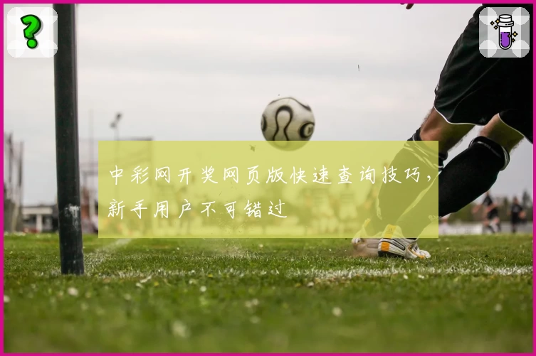 中彩网开奖网页版快速查询技巧，新手用户不可错过